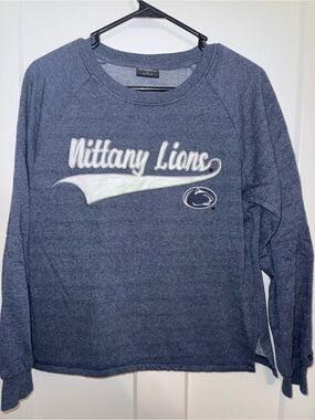 Colosseum Navy Blue Nittany Lions Sweatshirt